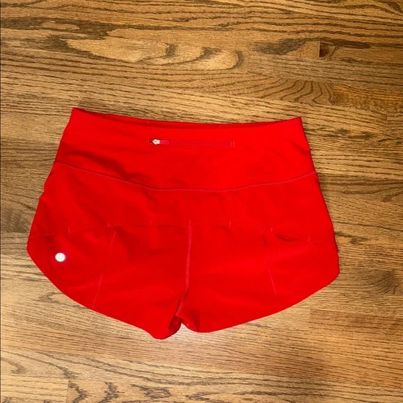Lululemon Athletica High waist Speed Up shorts, size 8 - Picture 2 of 6